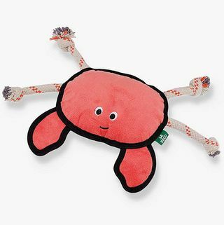 Beco Pets Rough & Tough Crab pārstrādāta poliestera suņu rotaļlieta