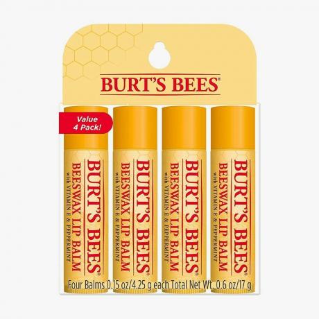 4 Pack Bišu vaska lūpu balzams