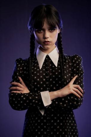 trešdiena jenna ortega kā trešdiena addams trešdienā cr matthias clamernetflix © 2022