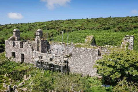 Canaglaze - īpašums - Kornvola - Bodmin Moor - drupas - Poldark