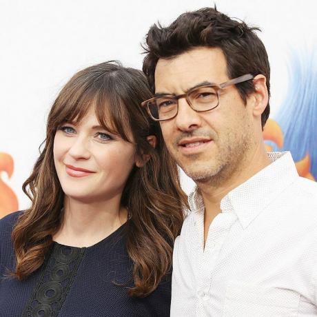 zooey deschanel un vīrs Jēkabs Pečeniks 