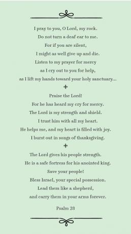 28. psalms