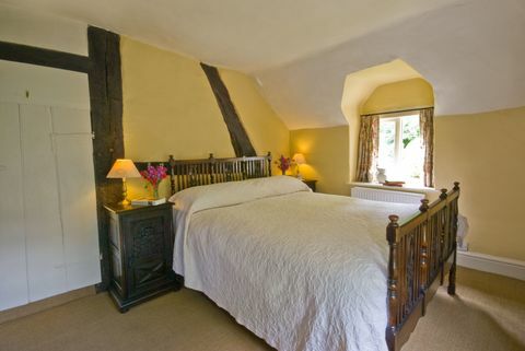 Old Mill Cottage, divvietīga guļamistaba, © National Trust Images, Maiks Hentons