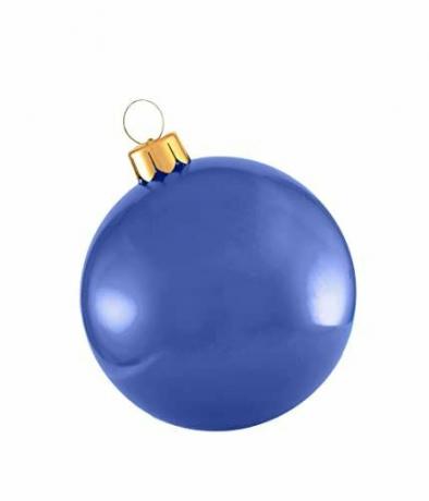 18 collu Holiball tumši zils ornaments