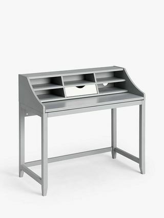 John Lewis & Partners Loft Desk, GreyWhite