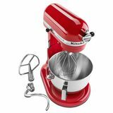 KitchenAid Professional lieljaudas statīvu maisītājs sarkanā krāsā