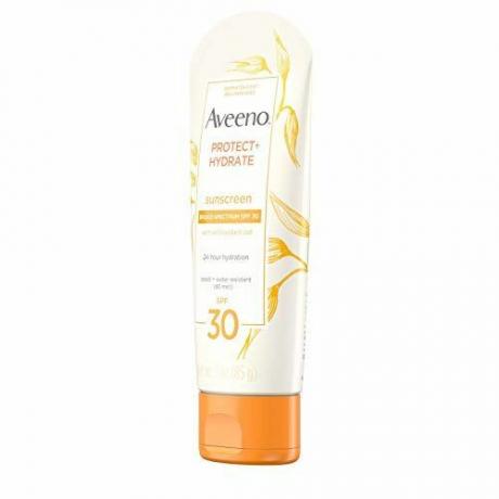 Aveeno, Protect + Hydrate FaceMitrinošs sauļošanās losjons 