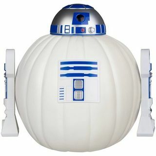Zvaigžņu karu R2-D2 Droid Halloween Pumpkin Push-In dekorēšanas komplekts