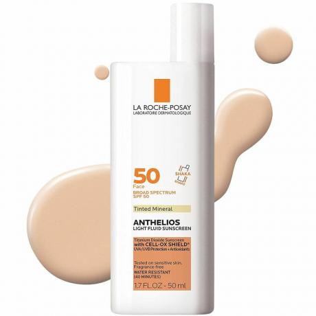 Anthelios tonēts sauļošanās līdzeklis SPF 50