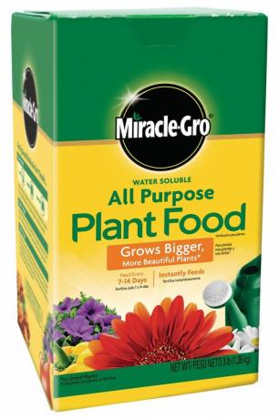 Miracle-Gro ūdenī šķīstoša universāla augu barība, 3 lb