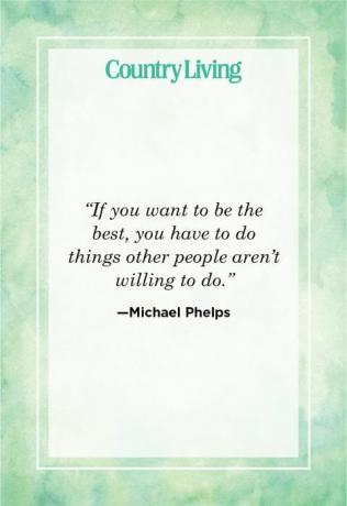 Michael Phelps fitnesa citāts